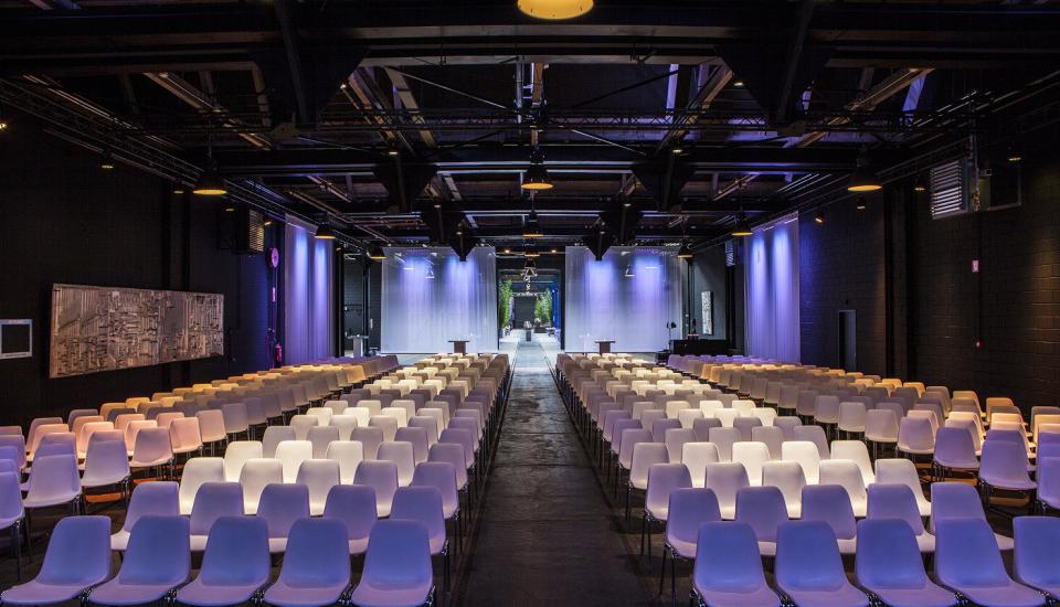 Wagenwerkplaats zaal