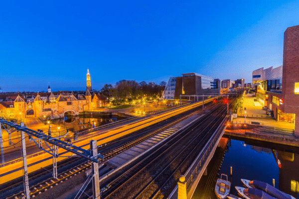 Koppelpoort by night