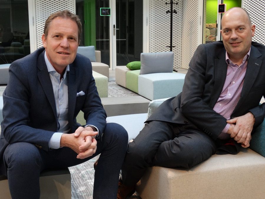 Oprichters Twan Paes en Jos Grob